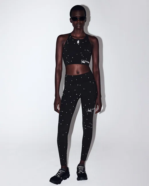 Colanți alergare On Performance Tights Lumos W - negru | Eclipse