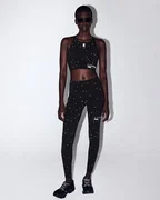 Colanți alergare On Performance Tights Lumos W - negru | Eclipse