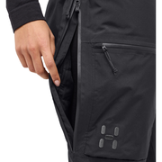 Haglöfs Latnja GTX Insulated Pant W – Pantaloni de schi izolați GORE-TEX - Negru True Black