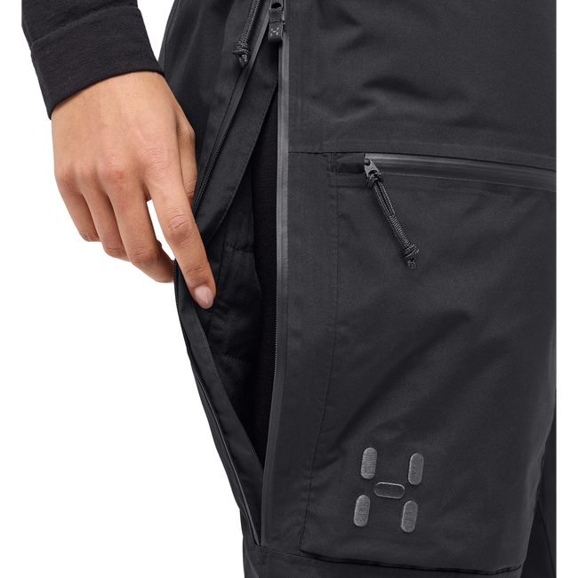 Haglöfs Latnja GTX Insulated Pant W – Pantaloni de schi izolați GORE-TEX - Negru True Black