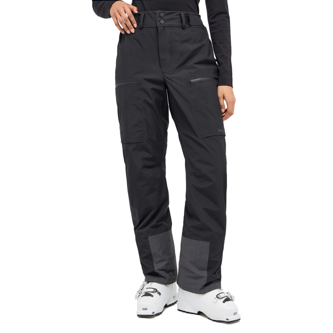 Haglöfs Latnja GTX Insulated Pant W – Pantaloni de schi izolați GORE-TEX - Negru True Black