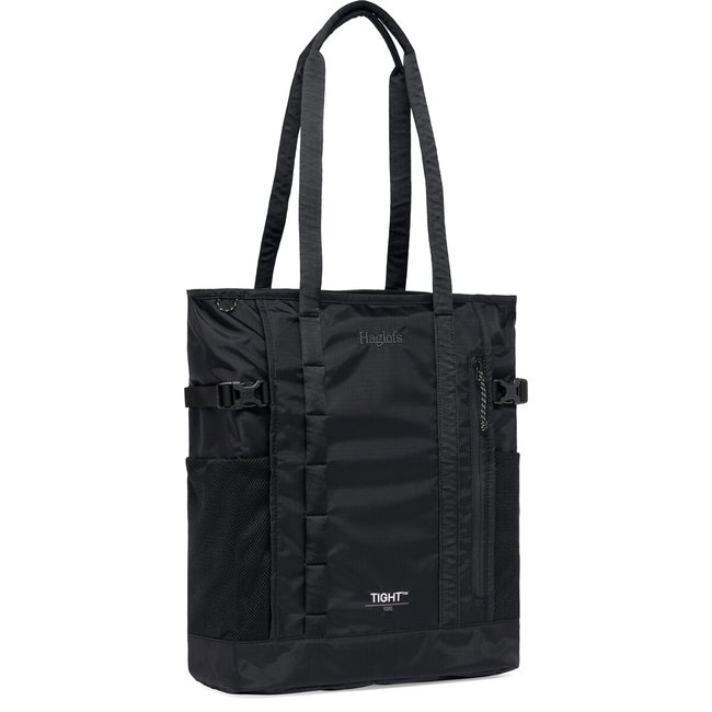 Haglöfs Tight Tote 25 – Geantă tote transformabilă 25 L - Negru True Black/Magnetite