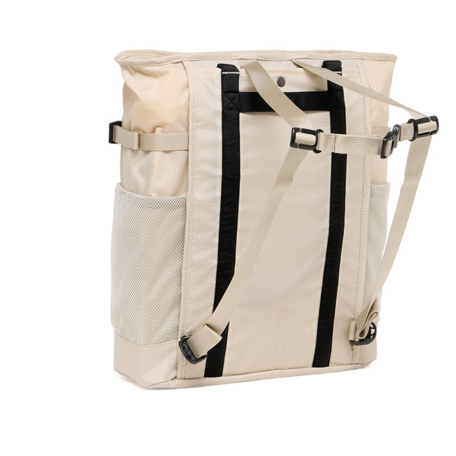 Haglöfs Tight Tote 25 – Geantă tote transformabilă 25 L - Bej Chalk Beige/True Black