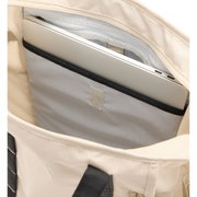 Haglöfs Tight Tote 25 – Geantă tote transformabilă 25 L - Bej Chalk Beige/True Black