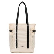 Haglöfs Tight Tote 25 – Geantă tote transformabilă 25 L - Bej Chalk Beige/True Black