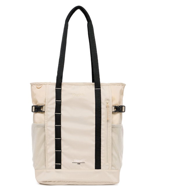 Haglöfs Tight Tote 25 – Geantă tote transformabilă 25 L - Bej Chalk Beige/True Black