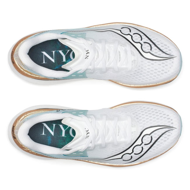 Pantofi alergare Saucony Endorphin Azura - alb | auriu