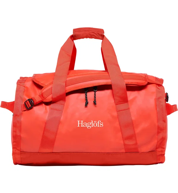 Haglöfs Lava 70 – Geantă de voiaj duffel 70 l - Roșu Habanero