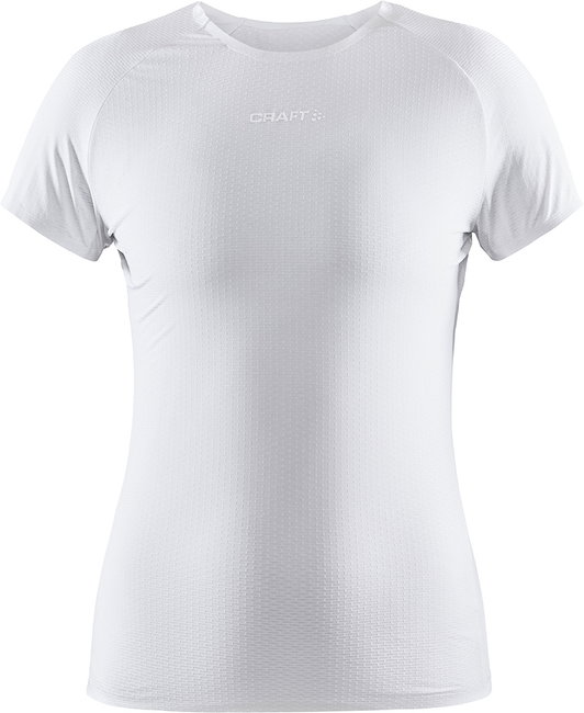 Tricou femei Craft Pro Dry Nanoweight SS - alb (900000)