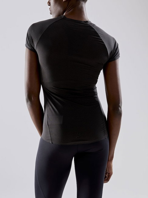 Tricou femei Craft Pro Dry Nanoweight SS - negru (999000)