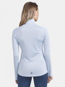 Craft Core Gain Midlayer W – Bluză strat intermediar cu fermoar scurt - gri