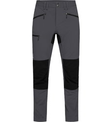 Haglofs - Pantaloni drumetie barbati Mid Slim Pant - gri/negru Magnetite/True Black