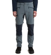 Haglofs - Pantaloni drumetie barbati Mid Slim Pant - albastru/albastru închis Steel Blue/Tarn Blue