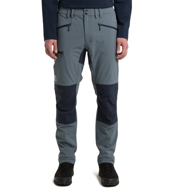 Haglofs - Pantaloni drumetie barbati Mid Slim Pant - albastru/albastru închis Steel Blue/Tarn Blue