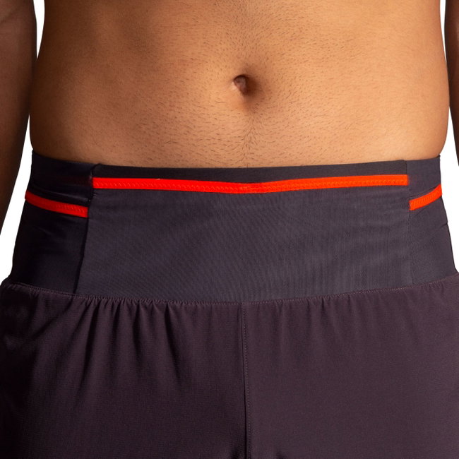 Pantaloni scurți alergare Brooks High Point 5" 2-in-1 Short 2.0 bărbați - gri