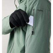 Haglöfs Latnja GTX Insulated Jacket – Geacă de schi izolată GORE-TEX - Verde Chlorophyll Green