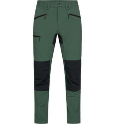 Haglofs - Pantaloni drumetie barbati Mid Slim Pant - verde/negru Fjell green/True black