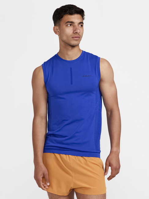 Craft ADV Cool Intensity SL Tee – Maiou strat de bază răcoros - albastru (331000)