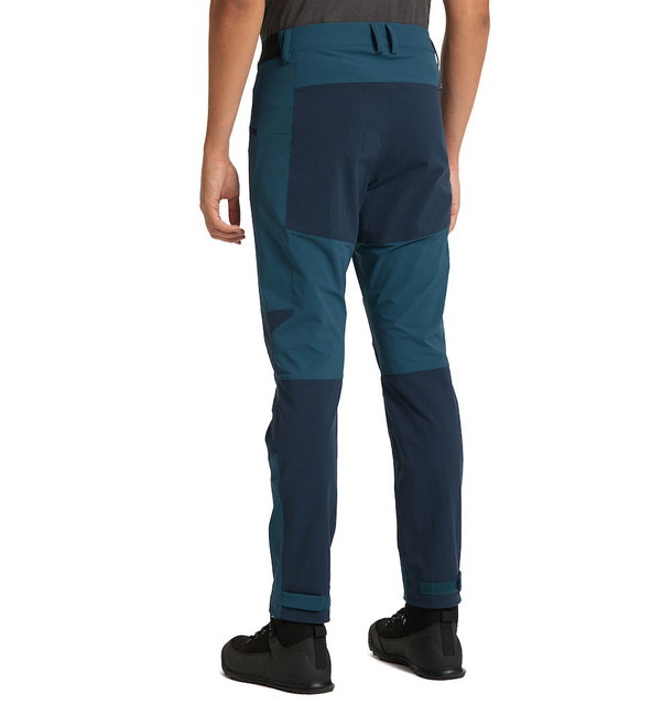 Haglofs - Pantaloni drumetie barbati Mid Slim Pant - albastru Dark Ocean/Tarn Blue