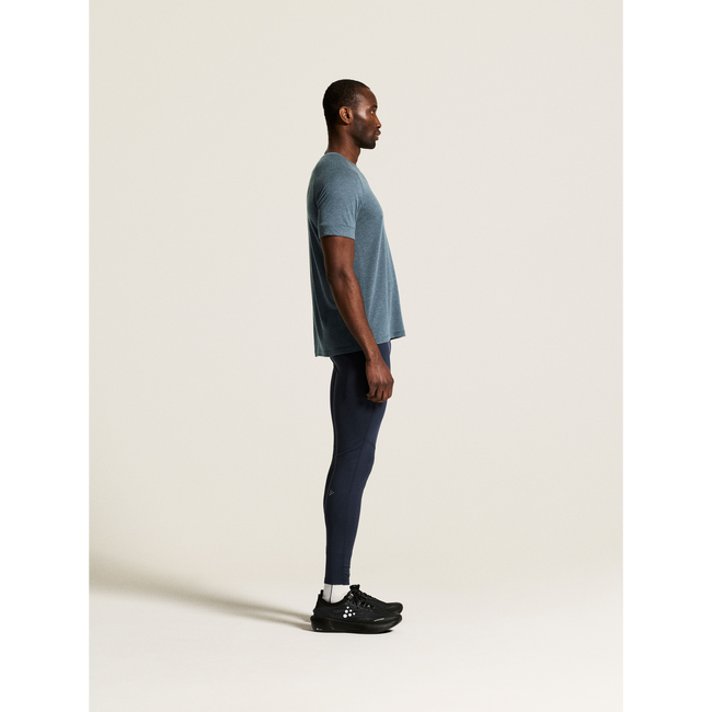 Tricou trail Craft ADV Trail Wool SS Tee - albastru