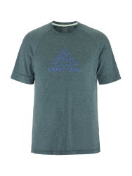 Tricou trail Craft ADV Trail Wool SS Tee - verde (629200)