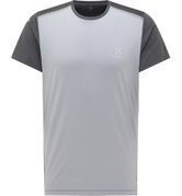 Haglöfs L.I.M Tech Tee – Tricou tehnic ultraușor - Gri/gri închis