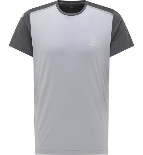 Haglöfs L.I.M Tech Tee – Tricou tehnic ultraușor - Gri/gri închis
