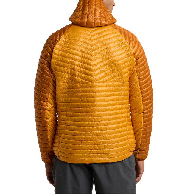 Haglofs - Jacheta iarna barbati L.I.M Mimic Hood - Galben Sunny Yellow/Magnetite