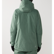 Haglöfs Latnja GTX Insulated Jacket W – Geacă de schi izolată GORE-TEX - verde Chlorophyll Green