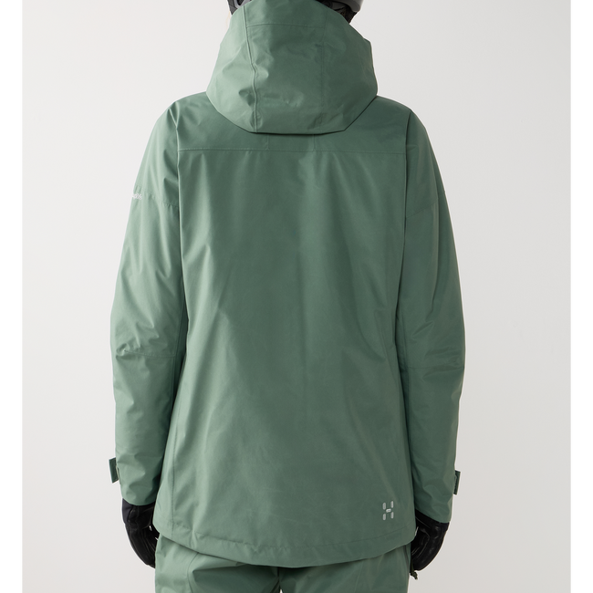 Haglöfs Latnja GTX Insulated Jacket W – Geacă de schi izolată GORE-TEX - verde Chlorophyll Green