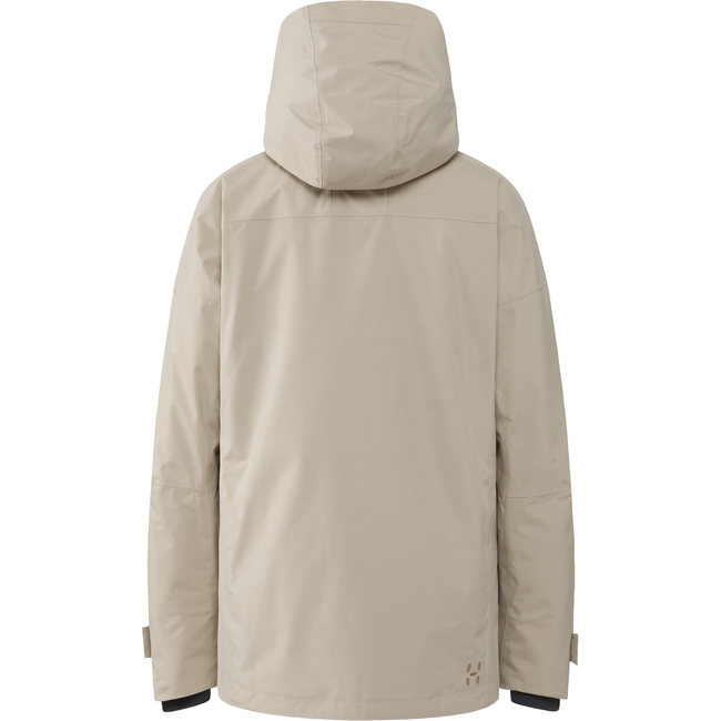 Haglöfs Latnja GTX Insulated Jacket W – Geacă de schi izolată GORE-TEX - bej Chalk Beige