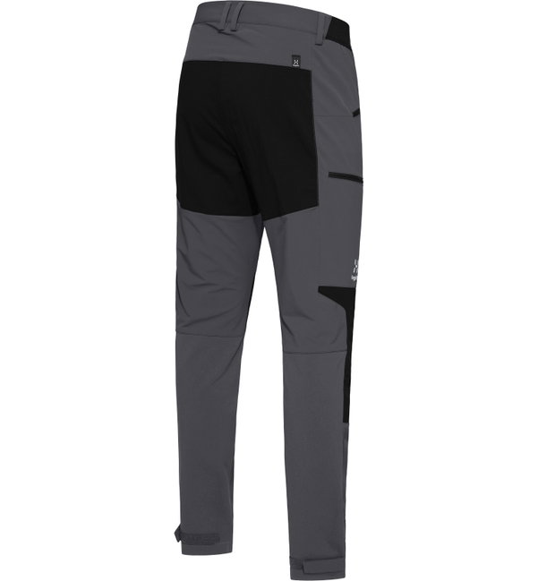 Haglofs - Pantaloni drumetie barbati Mid Slim Pant - gri/negru Magnetite/True Black