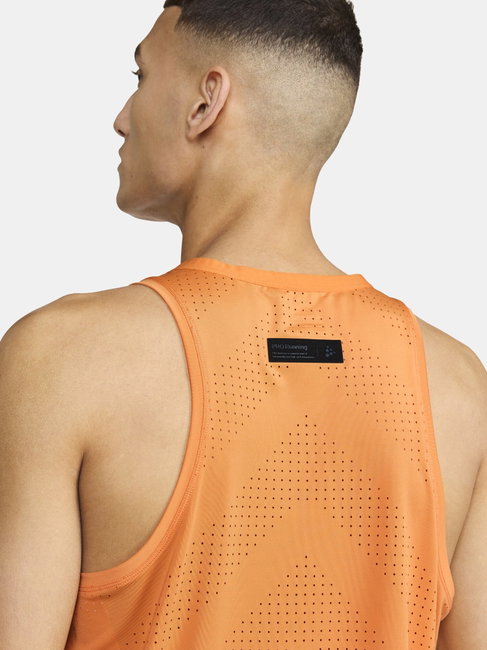Craft PRO Hypervent Singlet 2 – Maiou de alergare ultraușor - Portocaliu