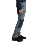 Haglofs - Pantaloni drumetie barbati Mid Slim Pant - albastru/albastru închis Steel Blue/Tarn Blue
