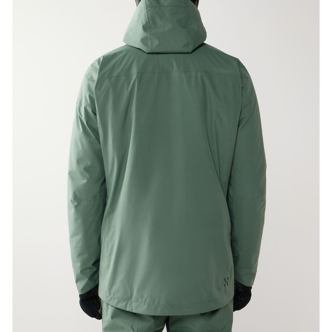 Haglöfs Latnja GTX Insulated Jacket – Geacă de schi izolată GORE-TEX - Verde Chlorophyll Green