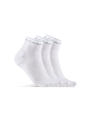 Sosete Craft Core Dry Mid 3-pack - alb