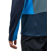 Haglöfs ROC Flash Mid Hood – Hanorac tehnic de cățărare - Albastru Tarn Blue/Steel Blue