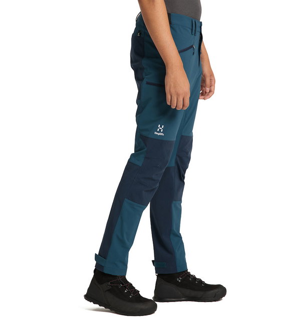 Haglofs - Pantaloni drumetie barbati Mid Slim Pant - albastru Dark Ocean/Tarn Blue