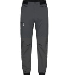 Haglöfs L.I.M Rugged Pant – Pantaloni outdoor ușori - Gri închis Magnetite