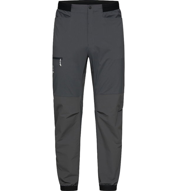 Haglöfs L.I.M Rugged Pant – Pantaloni outdoor ușori - Gri închis Magnetite