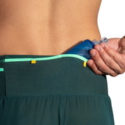 Pantaloni scurți alergare Brooks High Point 5" 2-in-1 Short 2.0 bărbați - verde