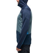 Haglöfs ROC Flash Mid Hood – Hanorac tehnic de cățărare - Albastru Tarn Blue/Steel Blue