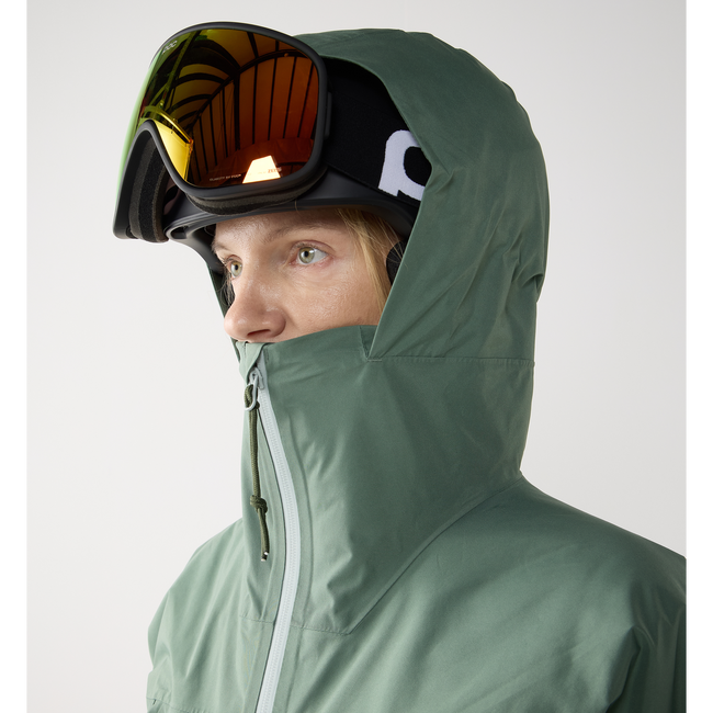 Haglöfs Latnja GTX Insulated Jacket W – Geacă de schi izolată GORE-TEX - verde Chlorophyll Green