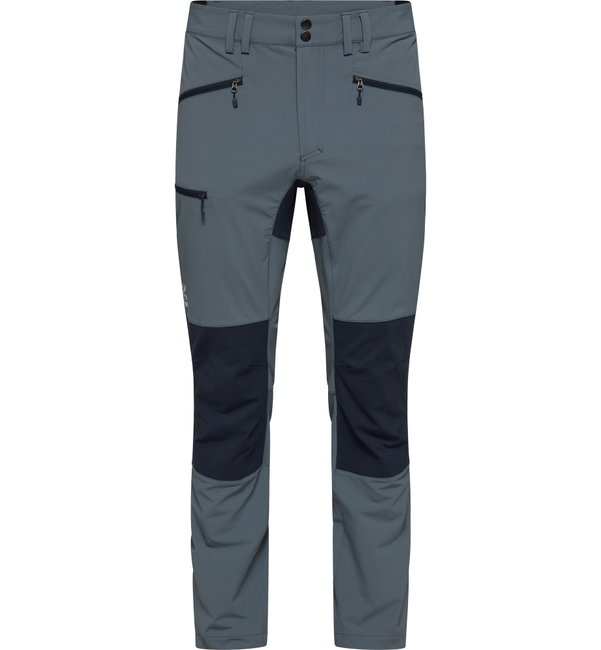 Haglofs - Pantaloni drumetie barbati Mid Slim Pant - albastru/albastru închis Steel Blue/Tarn Blue
