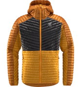Haglofs - Jacheta iarna barbati L.I.M Mimic Hood - Galben Sunny Yellow/Magnetite