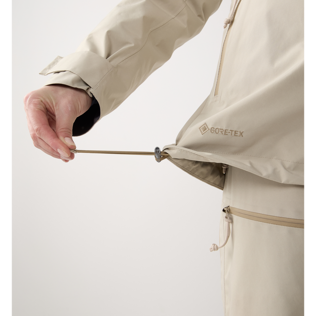 Haglöfs Latnja GTX Insulated Jacket W – Geacă de schi izolată GORE-TEX - bej Chalk Beige