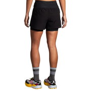 Pantaloni scurți alergare Brooks High Point 3" 2-in-1 Short 2.0 damă - negru