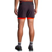Pantaloni scurți alergare Brooks High Point 5" 2-in-1 Short 2.0 bărbați - gri