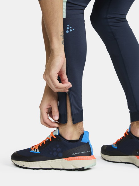 Craft PRO Trail Tights – Colanți de alergare trail - albastru