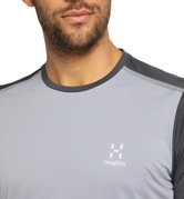 Haglöfs L.I.M Tech Tee – Tricou tehnic ultraușor - Gri/gri închis